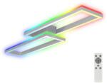 Briloner Lustră LED RGBW dimabilă aplicată FRAME 2xLED/21W/230V 2700-6500K Brilo + telecomandă (BL1285)
