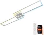 Briloner Lustră LED dimabilă aplicată FRAME 2xLED/20W/230V Wi-Fi Tuya Brilo + telecomandă (BL1288)