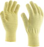 ROCK SAFETY Manusi tricotate din fir de Kevlar, din 1 fire, marime: 08, Galben, Rock Safety Mammoth-1T MAMMOTH-1T/08