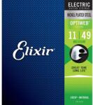 Elixir Струни електрическа китара 6 струнна ELIXIR 19102 OPTIWEB Steel Medium 11-49