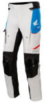 Alpinestars Andes Drystar Honda motoros nadrág világosszürke-fekete-kék-piros