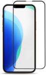 Apple 15 Pro üvegfólia - fekete tokbarát Slim 3D üvegfólia - tokgalaxis