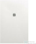 AREZZO design SOLIDSoft zuhanytálca 206x100 cm, FEHÉR, színazonos lefolyóval (2 doboz) AR-100206W (AR-100206W)