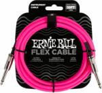Ernie Ball 6413 Flexcable 3m gitárkábel rózsaszín