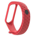 BSTRAP Silicone Diamond szíj Xiaomi Mi Band 3/4, red (SXI007C07)