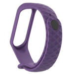 BSTRAP Silicone Diamond szíj Xiaomi Mi Band 3/4, purple (SXI007C06)
