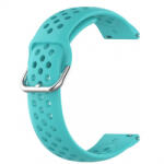 BSTRAP Silicone Dots szíj Samsung Galaxy Watch 3 45mm, teal (SSG013C16)