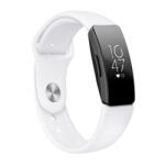 BSTRAP Silicone (Large) szíj Fitbit Inspire, white (SFI009C08)