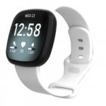 BSTRAP Silicone (Large) szíj Fitbit Versa 3, white (SFI013C02)