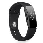 BSTRAP Silicone (Large) szíj Fitbit Inspire, black (SFI009C07)