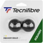 Tecnifibre sárga pontos squash labda (2 db) (54BASQYELL)