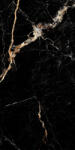 CERAMAXX Gresie ELEGANTE VENICE BLACK LUCIOASA 60X120 negru (30144)