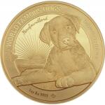  Világ kutyafajták: Labrador (2023) 1 Oz - arany befektetési érme