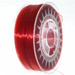 Devil Design Filament: PET-G roşu (rubiniu), transparentă 1kg ±0, 5% 1, 75mm DEV-PETG-1.75-RRT (DEV-PETG-1.75-RRT)