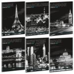 Ars Una Cities by Night A/4 vonalas kapcsos 40 lap (53111920)