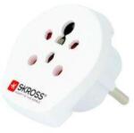 SKROSS Adaptor Priza SKross Universal 1.500217-E-HDK India Israel Danemarca - EU Alb (ADAPT-PLUG-IN/EU/BX-SKRS)