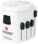 SKROSS Adaptor Priza SKross Universal Pro World 1.103180 Alb (ADAPT-PLUG-UNIV/PRO/BX-SKRS)