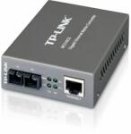 Tp-link Switch media convertor tp-link, 2 porturi (1x1000mbps sc, 1x10/100/1000 mbps (rj-45)), 1000base-t to 1000base-lx/lh (sc), single-mode, 15km, montabil in sasiu (MC210CS) - electropc