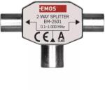 EMOS J0199 antenna jel elosztó, két kimenet EU2501(D194) (J0199)
