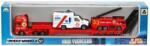 Sunman Set cu vehicule de interventie, Maxx Wheels, Ambulanta si Macara Pompieri
