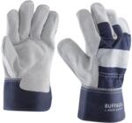 ROCK SAFETY Manusi din piele spalt de bovina, marime: 9.5, Gri / Albastru, Rock Safety Buffalo BUFFALO-A/9.5