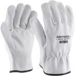 ROCK SAFETY Manusi pentru soferi din piele de bovina, marime: 10, Gri, Rock Safety Greywolf-1 GREYWOLF-1/10