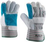 ROCK SAFETY Manusi din piele spalt de bovina A, marime: 11, Gri / Turcoaz, Rock Safety Bull BULL-GA/11