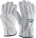 ROCK SAFETY Manusi pentru soferi din piele de bovina neteda pe palma si spalt dos, marime: 10, Gri, Rock Safety Greywolf-2 GREYWOLF-2/10