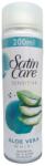 Gillette гел за бръснене, Satin care, 200мл, Sensitive, Aloe vera