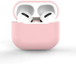 Hurtel AirPods 2/AirPods 1 tok, puha szilikon fülhallgatófedél rózsaszín (C tok)