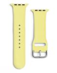Hurtel Szilikon szíj APS szilikon óraszíj Ultra / 8/7/6/5/4/3/2 / SE (49/45/44 / 42 mm) szíj, sárga
