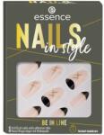 Essence Ragasztó műkörmök - Essence Nails In Style Be In Line 12 db