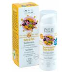 eco cosmetics Gyermek napvédő krém SPF 50 - Eco Cosmetics Baby Sun Cream SPF 50 50 ml