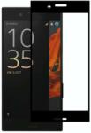  Temp-glass6312737985 Sony Xperia XZ teljes lefedettséget biztosító karcálló, ütésálló kijelzővédő üvegfólia kerettel, tempered glass, törlőkendővel (Temp-glass6312737985)