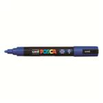 uni Marker universal UNI PC-5M Posca, 1.8-2.5 mm, albastru inchis (MARKUNIPOSCABLUE1825)