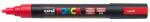 uni Marker universal UNI PC-5M Posca, 1.8-2.5 mm, rosu fluorescent (198049)