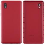  tel-szalk-19296915067 Samsung Galaxy A01 Core hátlapi ház lemez kamera lencsével Piros (tel-szalk-19296915067)