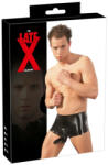 Late X LATEX - boxer péniszköpennyel (fekete) - doktortaurus