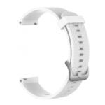 BSTRAP Silicone Bredon szíj Huawei Watch GT2 Pro, white (SHU001C0207)