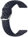 BSTRAP Silicone Dots szíj Huawei Watch GT3 42mm, navy blue (SSG013C0708)