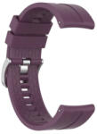 BSTRAP Silicone Cube szíj Huawei Watch GT/GT2 46mm, purple plum (SHU004C0712)