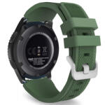 BSTRAP Silicone Sport szíj Huawei Watch GT/GT2 46mm, dark green (SSG006C0703)