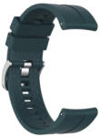 BSTRAP Silicone Cube szíj Huawei Watch GT/GT2 46mm, dark green (SHU004C1112)