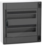  Schneider Electric PrismaSeT XS LVSXR218 falon kívüli elosztó - 36 modul - 2 sor, füstszínű ajtóval IP40, PE+N sínnel - Méretek : 450x426x125mm - max 90A (LVSXR218)
