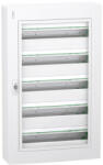  Schneider Electric PrismaSeT XS LVSXR524 falon kívüli elosztó - 120 modul - 5 sor, átlátszó ajtóval IP40, PE+N sínnel - Méretek : 900x550x148mm - max 125A (LVSXR524)