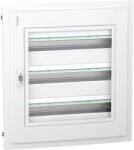  Schneider Electric PrismaSeT XS LVSXP324 süllyesztett elosztó - 72 modul - 3 sor, átlátszó ajtóval IP40, PE+N sínnel - Méretek : 660x648x129mm - max 125A (LVSXP324)