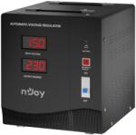 Njoy Stabilizator de tensiune nJoy Alvis 3000, 3000V / 1800W, eficienta 95%, ecran digital, AVRL-3005TAL-CS01B (AVRL-3005TAL-CS01B)