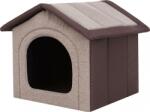 Hobbydog Casuta pentru animale, Inarii, Cappuccino cu maro, 38x32x38 cm (R1 BUICPB6)