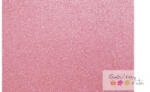  Csillámos dekorgumi - rózsaszín