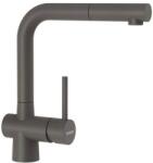 SCHOCK Baterie bucatarie SCHOCK LAIOS Silverstone Cristadur cu Dus Extractibil, granit